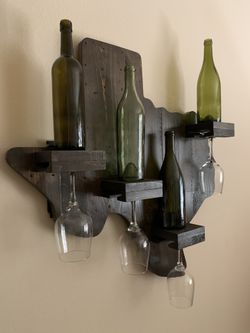Wine Rack wall 30 W 21 H 6 D inches