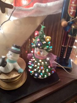 Vintage snowman