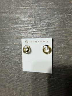 Kendra scott huggie hoop earrings