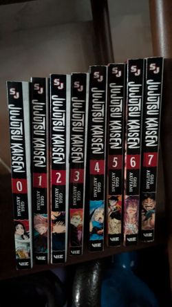 Jujutsu Kaisen Books - All first 8 books for $80