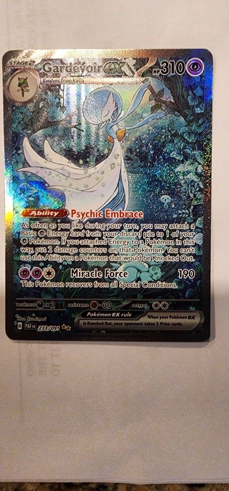 Pokemon Gardevoir Ex 233/091