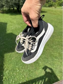 Vans Youth 12 Black White Skatecore Y2K Streetwear Sneakers Shoes