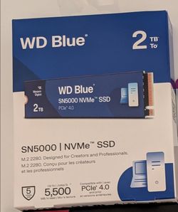 WD SN5000 2TB NVME SSD
