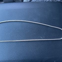 925 Sterling Silver Necklace 20” 28.96g
