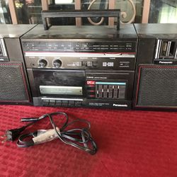 Panasonic RX-C36 Portable Stereo Component System FM-AM-FM Stereo Tuner Cassette