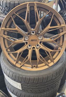 18" BRONZE SHIFT Wheel & Tire Package