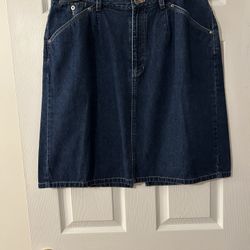 Denim Skirt
