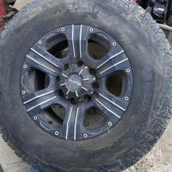 Ballistic 17 Inch 8lug Rims