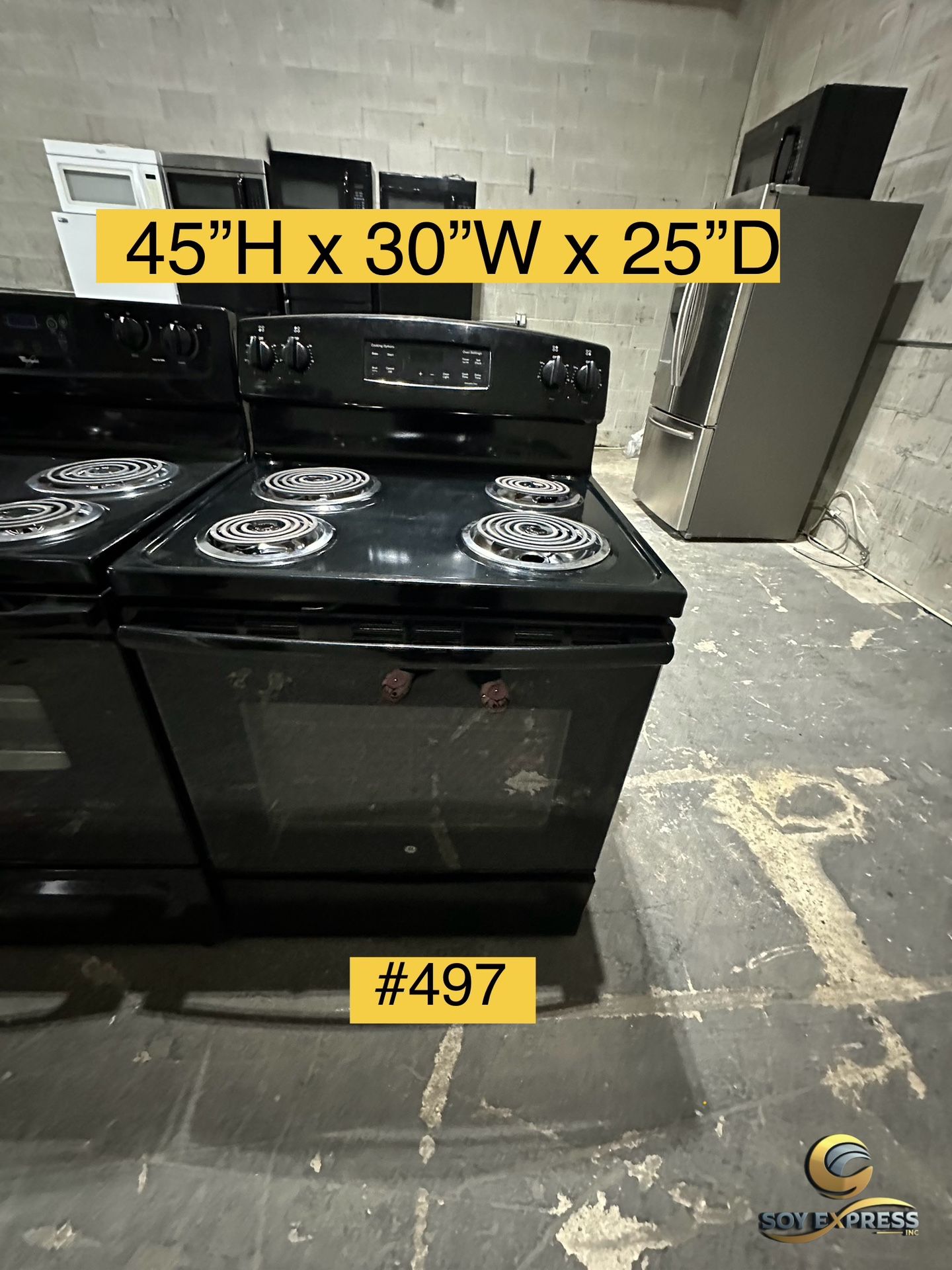 GE Stove Electric (#497)