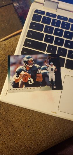 Rodney Peete football card
