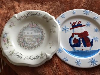 2- plates. 1 pfaltzgraff