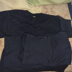 Navey Blue  Medical Scrub Size Large