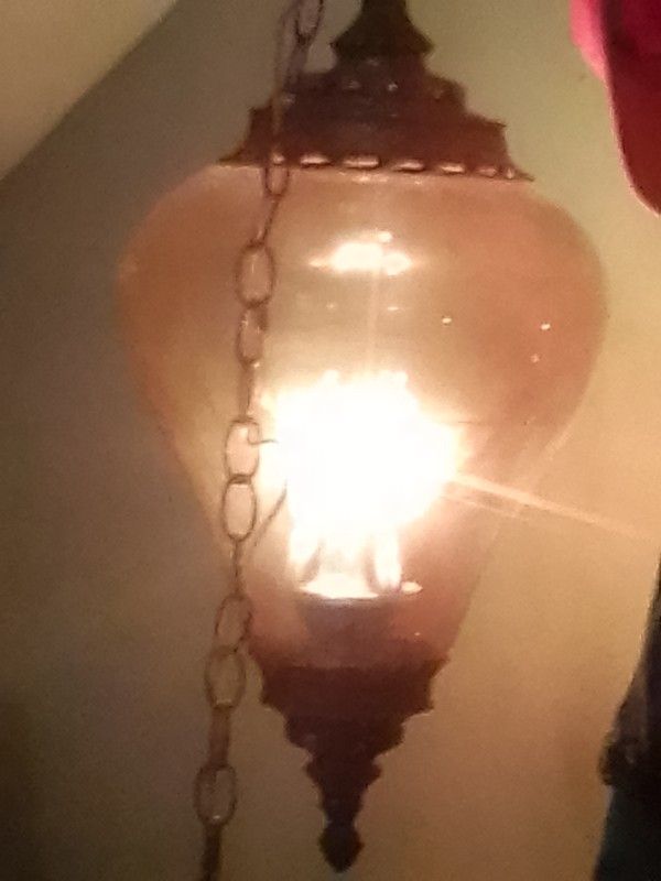 1960s Hanging  Ceiling Light