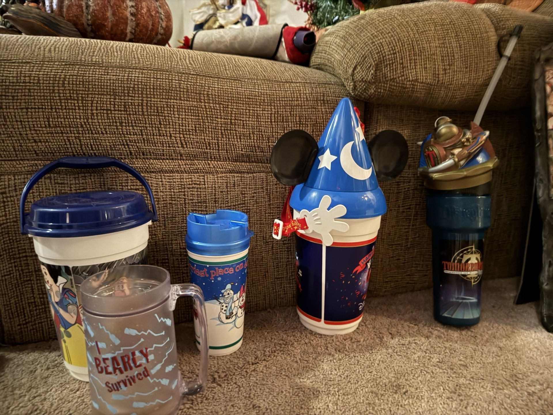Disneyland Collectible Cups, Popcorn, Buckets, Etc.