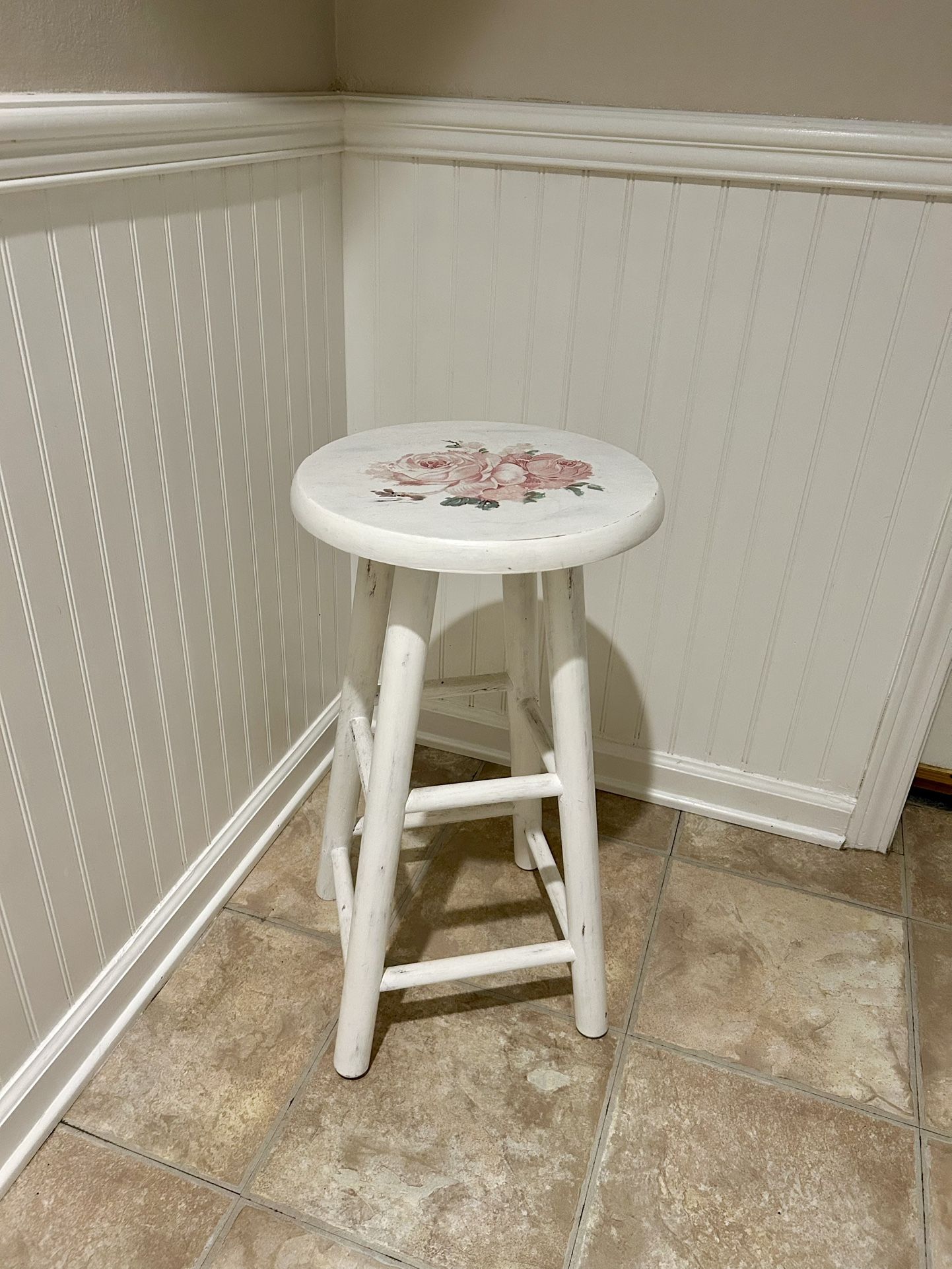 Shabby Chic Stool