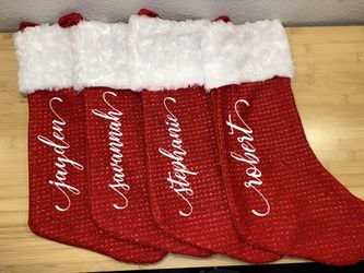 Personalized Christmas Stockings 🎄🎄