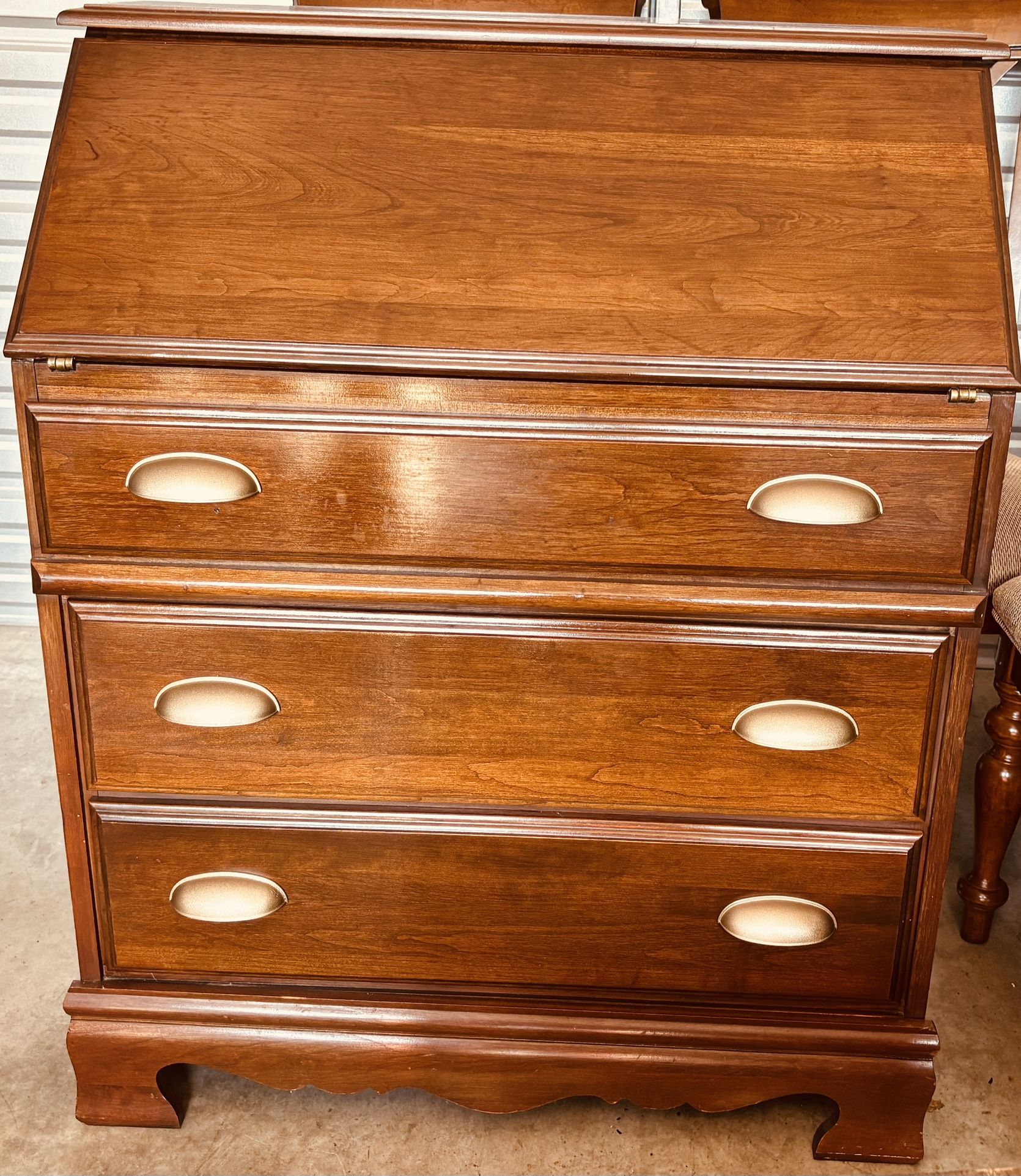 Desk, Solid Wood.