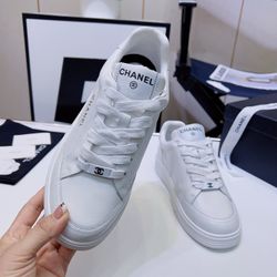 Chanel Casual White Shoes