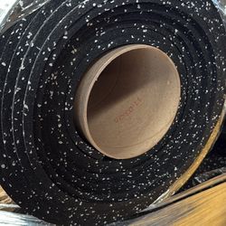 OVER 100 Rolls In Stock! RUBBER FLOORING GYM FLOOR - COMMERCIAL GRADE! Heavy Duty Indestructible, Better Than Horse Stall Mats 