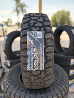 245/75/16 LT RT Blackhawk tires $500