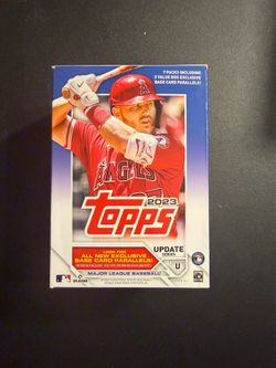 2023 Topps box filled to the brim