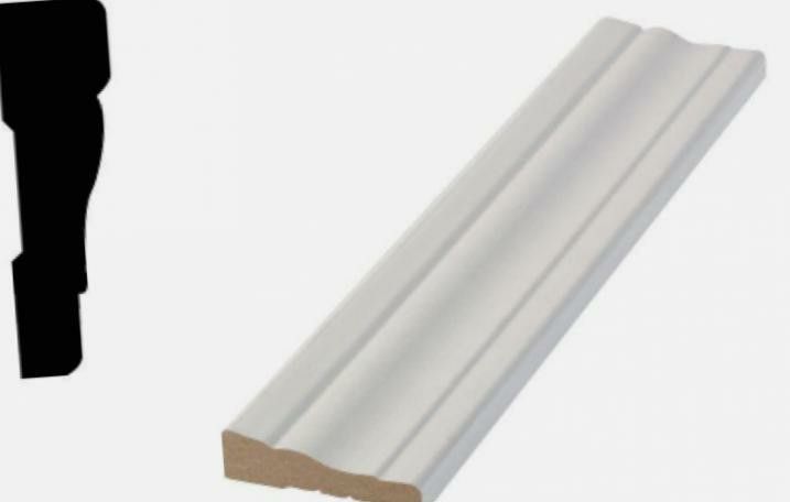 Door Casing Primed White at /linear foot