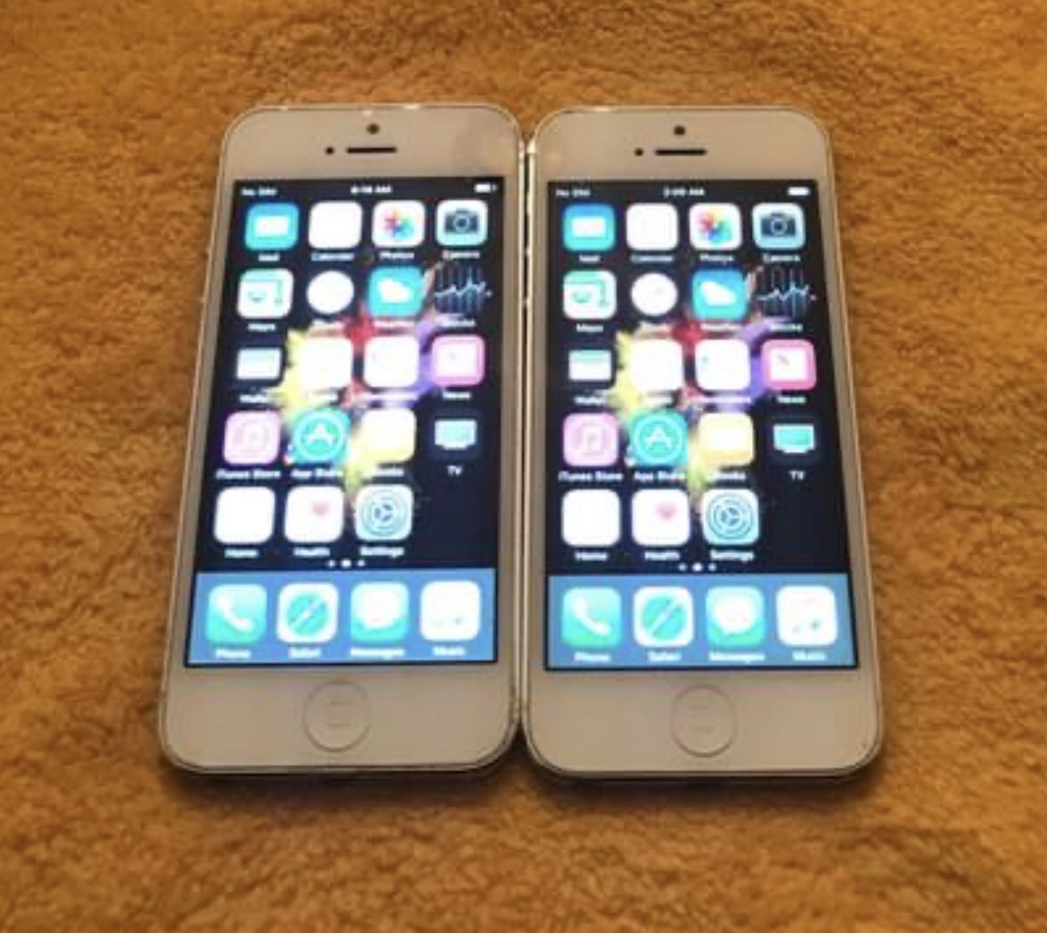 2 iPhone 5 16gb Att Only
