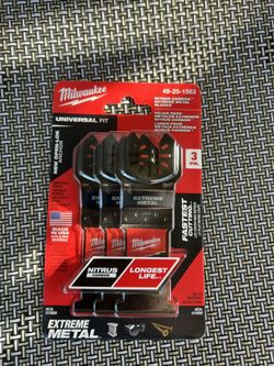 Nitrus Carbide Extreme Metal Blade 3pk Milwaukee 