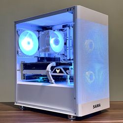All White Gaming PC | RTX 3060 | Ryzen 5 3600