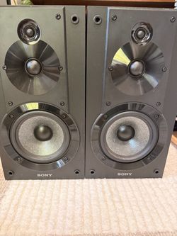 Sony SSCS5 3-Way 3-Driver Bookshelf Speaker System Isolation Pads (Black)