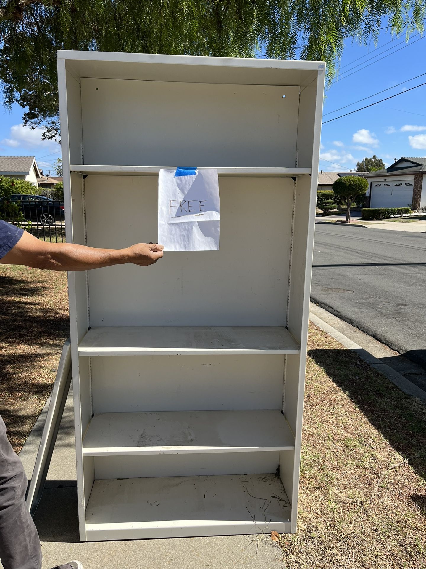 Metal Book Case