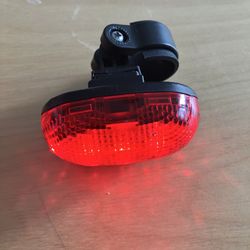 Rear bicycle light