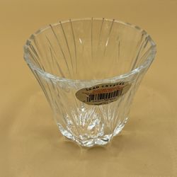 Lead Crystal Votive Single Candle Holder