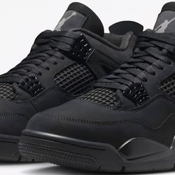 Brand New Jordan 4 "Black Cat" Size 13