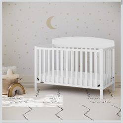 Graco Convertible Crib, Mattress, Diaper caddy - Moveout sale!!