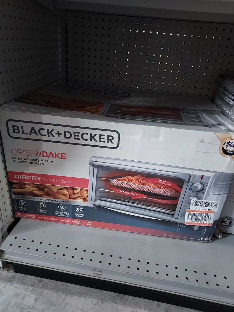 Black + Decker Large Capacity Air Fry Convection Oven