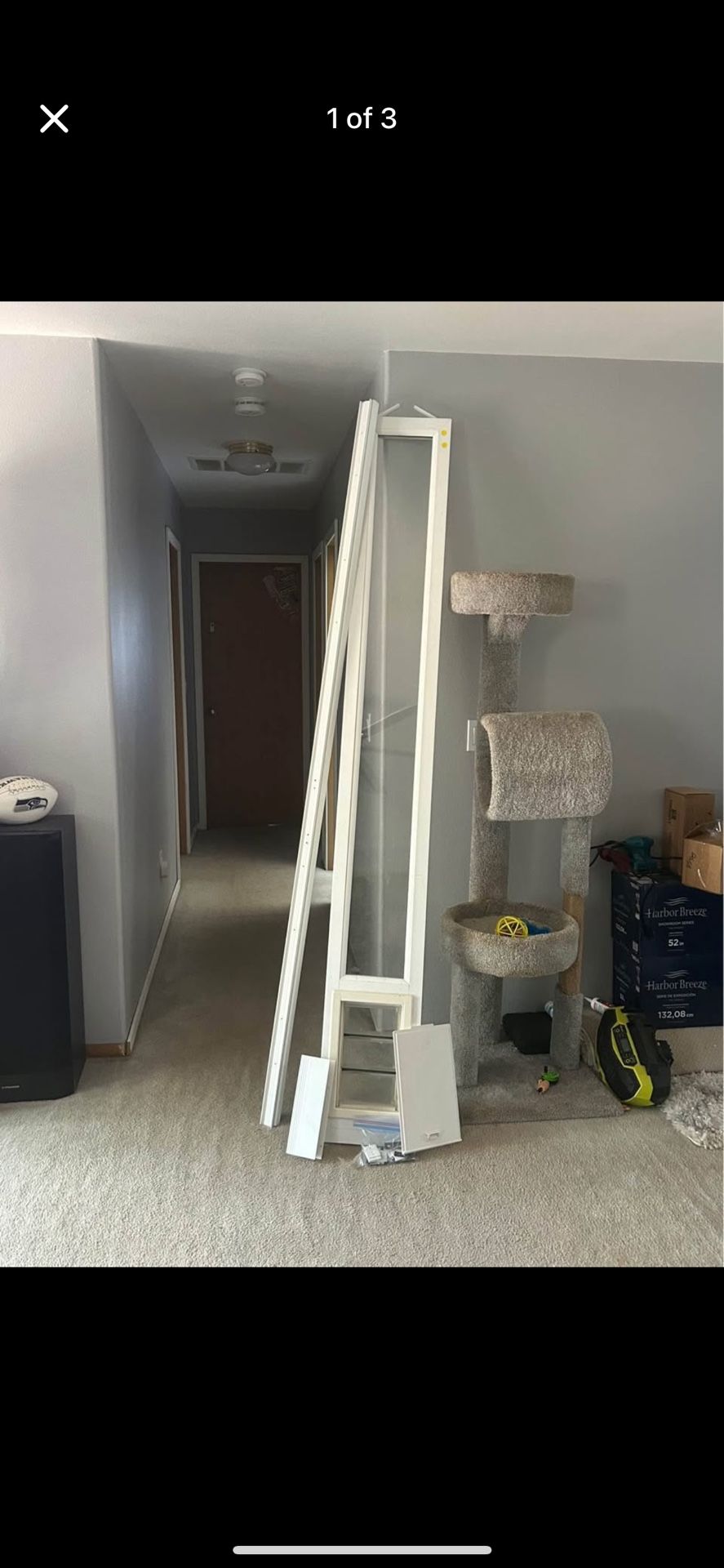 Pet Door For Tall Slider, Medium Pet Door, Excellent Condition Retails On Sale For $428