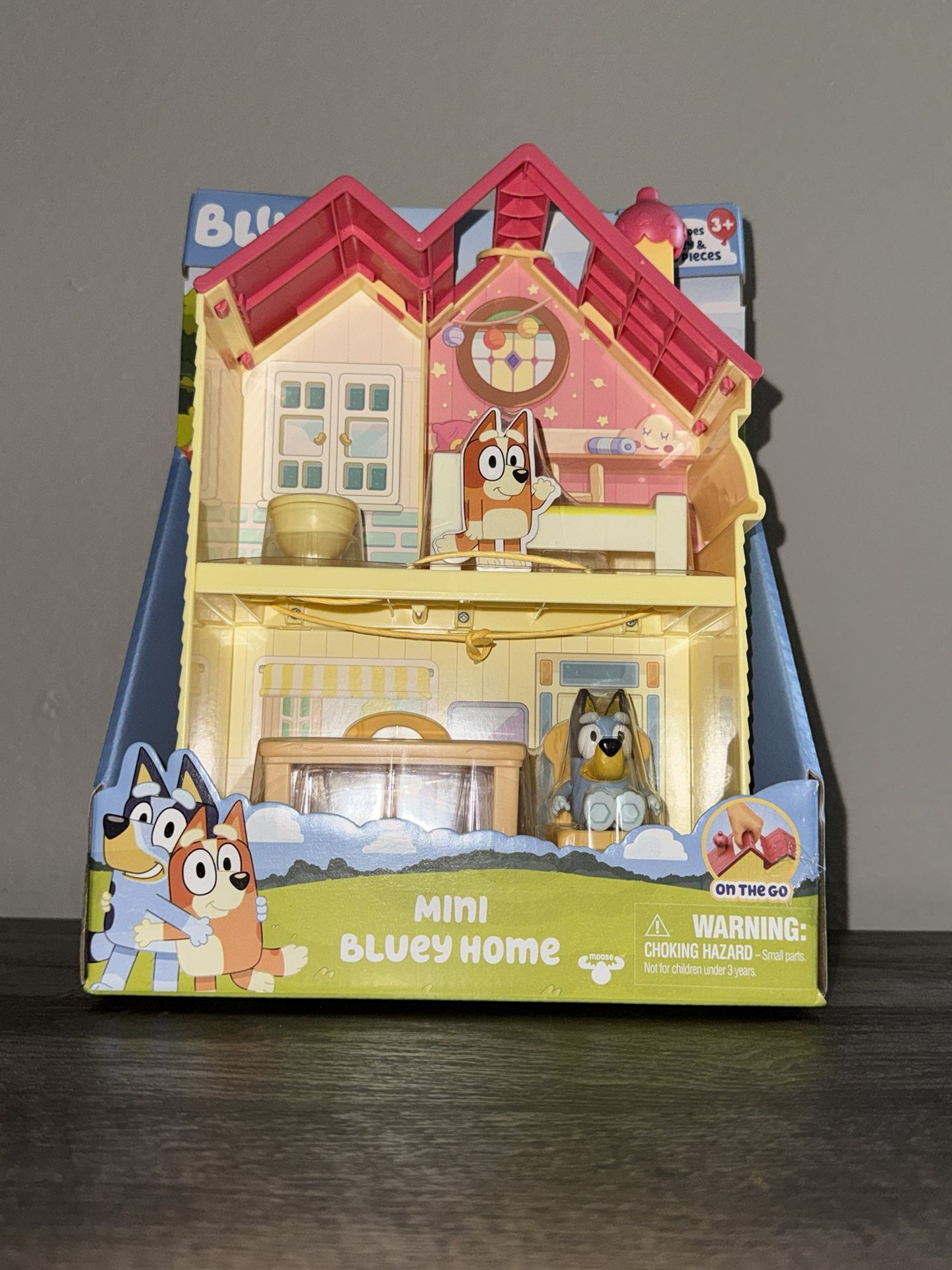 Brand New Bluey Mini Home Playset