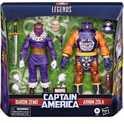 Marvel Legends Baron Zemo & Arnim Zola Figure 2-Pack from Captain America