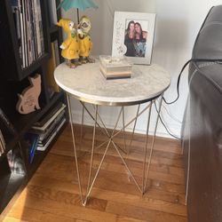 Marble Top Side Table