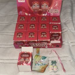  Crying For Love Small Figurine For Sale (scented Blind Box) 11pcs Or By Pieces 