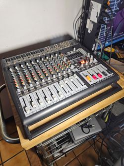 Behringer EUROPOWER PMP4000, 1600 Watt, 16 Channel, Powered Mixer With Multi FX Processor And FBQ Feedback Detection System