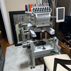 Embroidery Machines With Extras For Sale