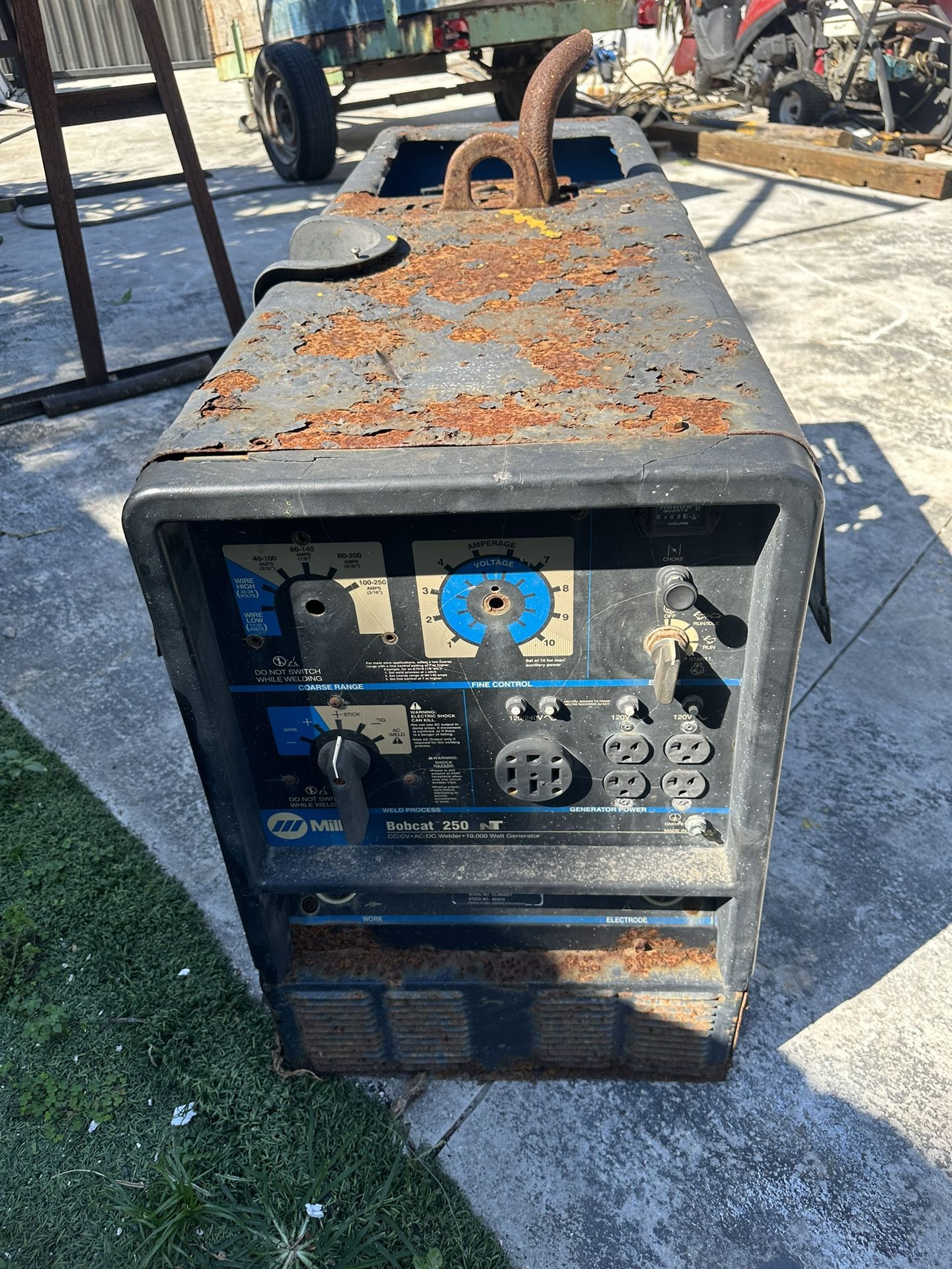 Miller Bobcat 250 Para Arreglar O Parts