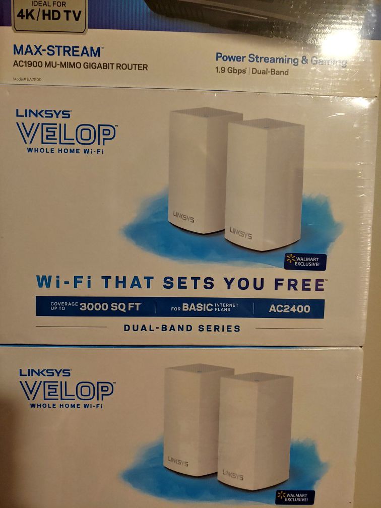 New in box routers