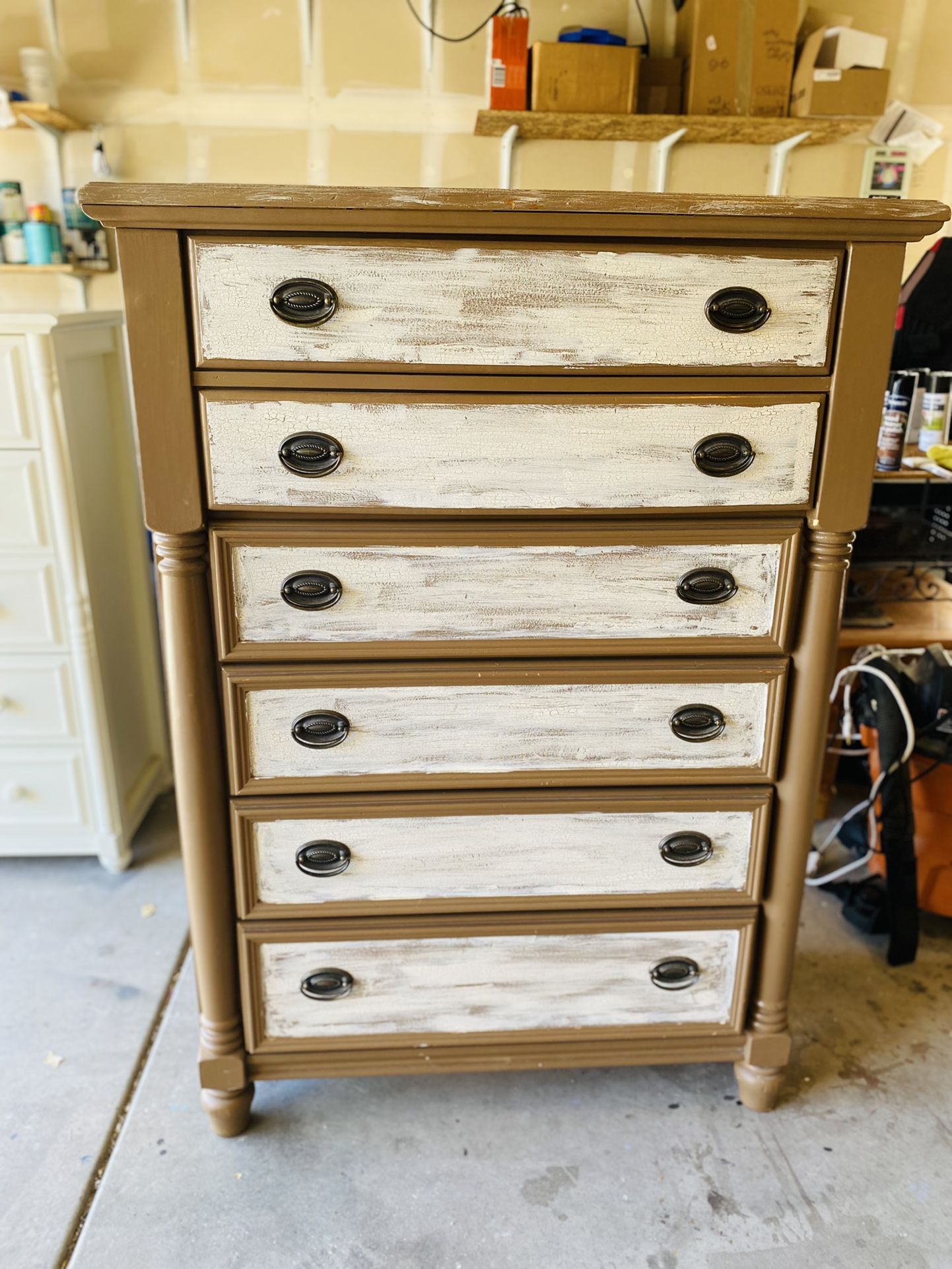 Dresser….strong And Sturdy….58” Tall