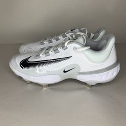 Nike Alpha Huarache Elite 4 Low FD2745-100 Metal Baseball Cleats Men's Size 10 New without original box.