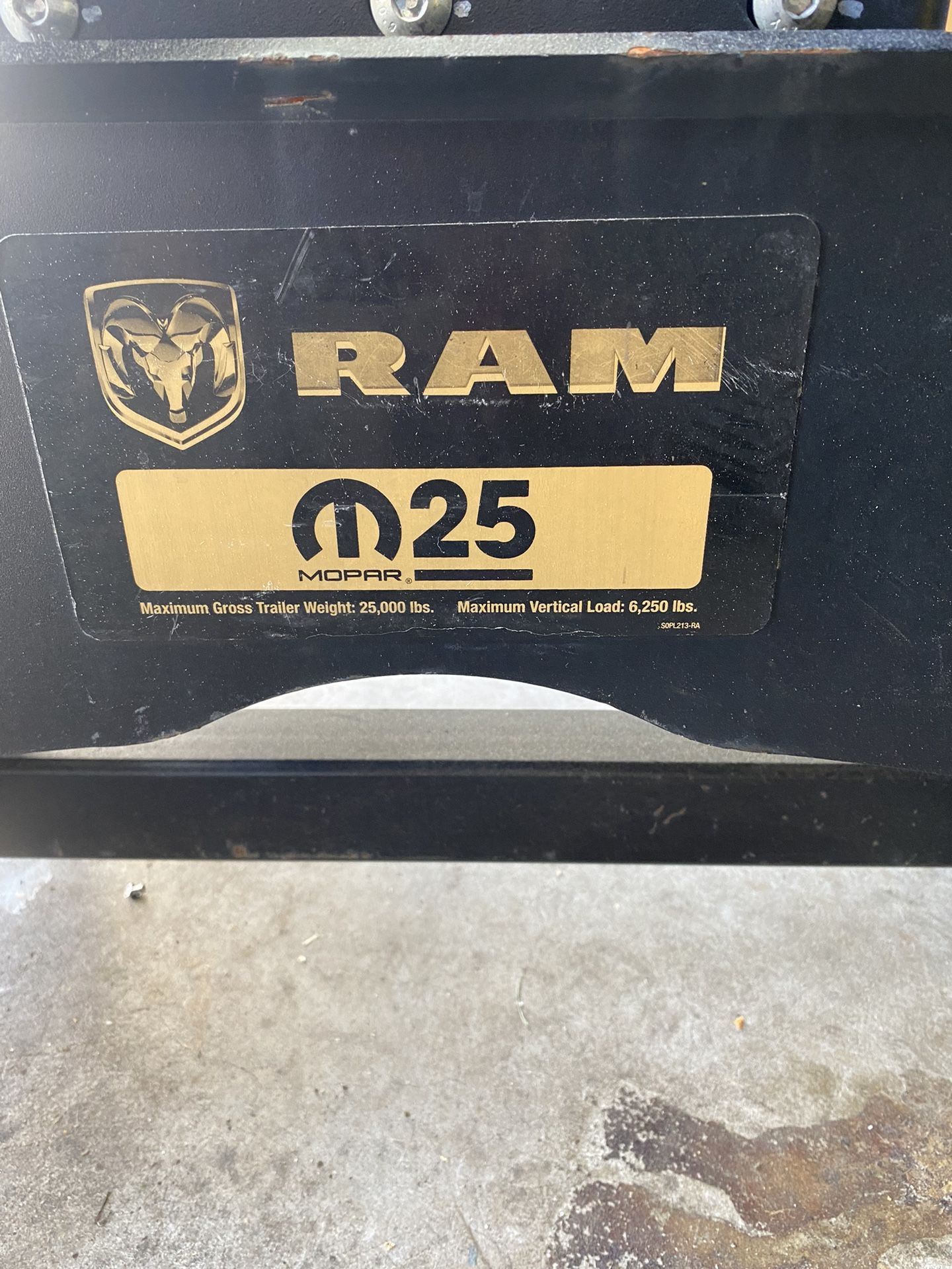 25k 5th Wheel Hitch