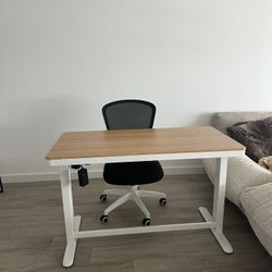 Height Adjustable Table And Chair