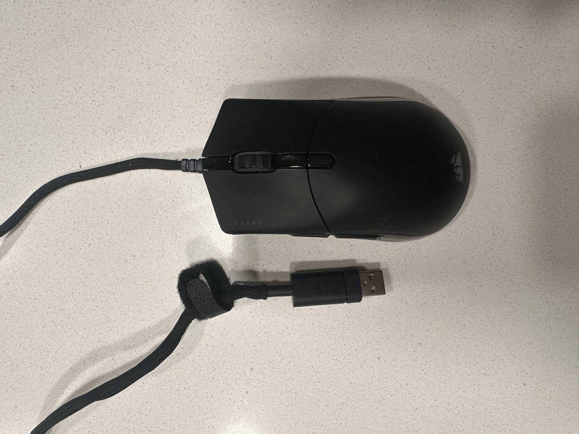 Corsair sabre RGB pro champion series wired gaming mouse